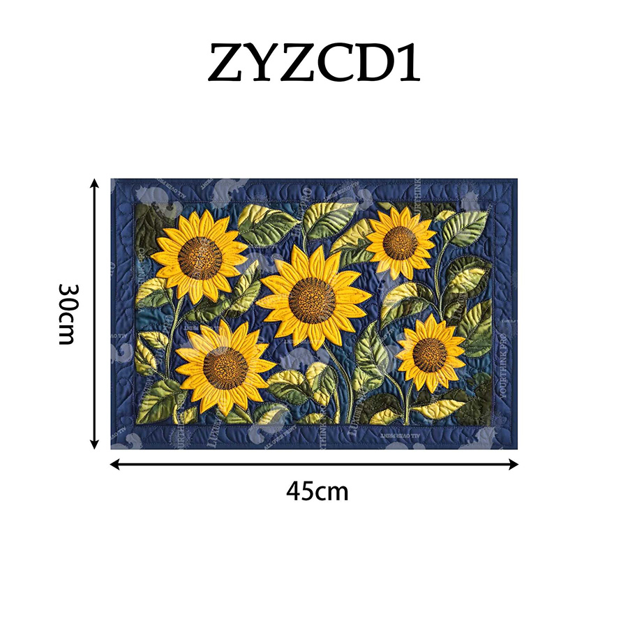Free Stitch Placemat【Crystal Velvet】