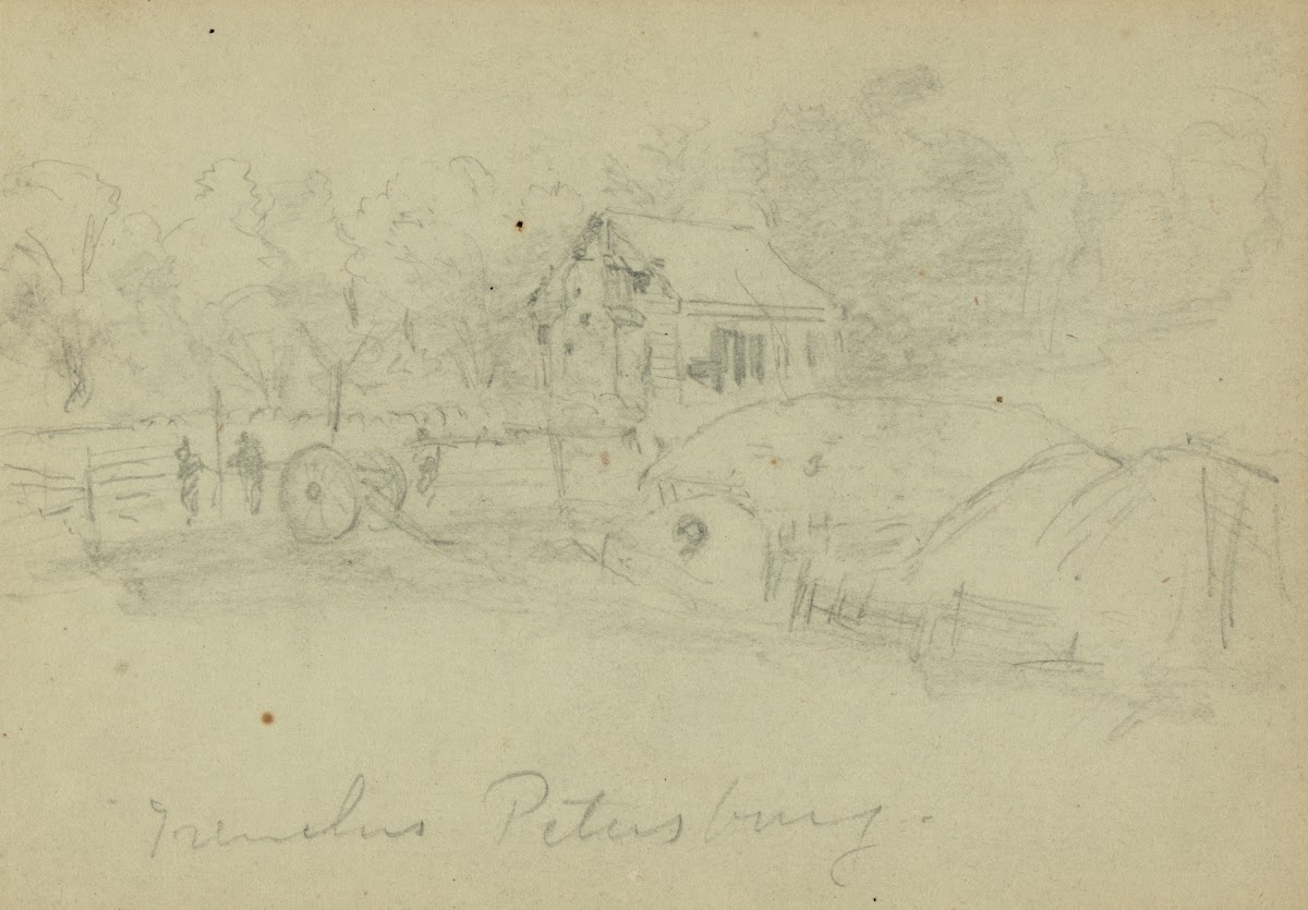 Trenches Petersburg 1864