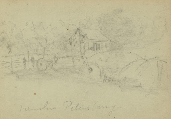 Trenches Petersburg 1864