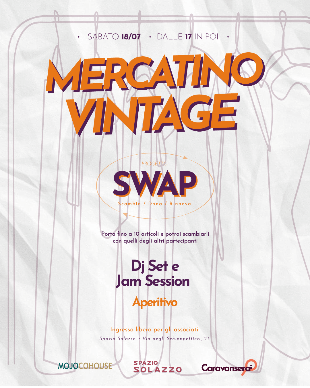 Mercatino vintage 18/7/26