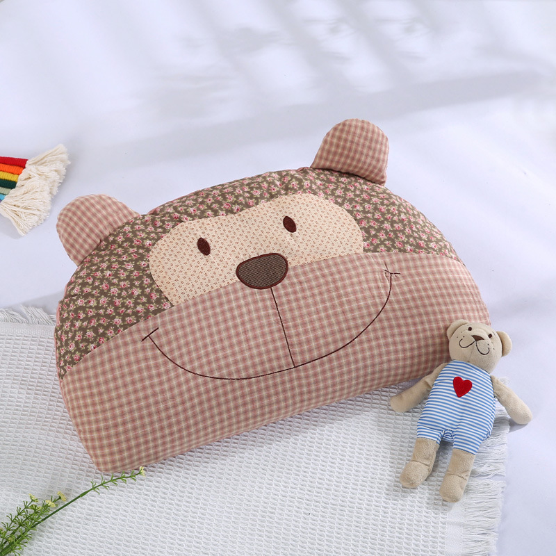 Children's buckwheat pillow, round