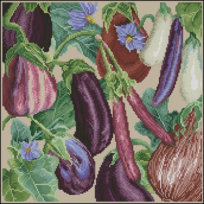 CMP 330156 Eggplants Pillow