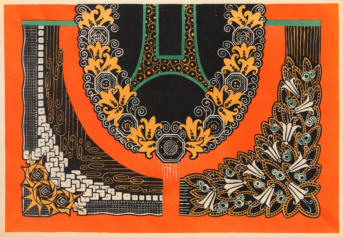 La décoration moderne dans le textile Pl 6 1925