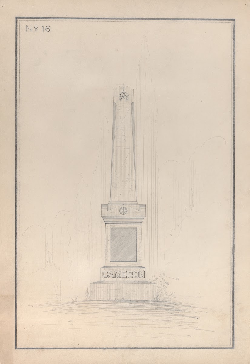 Obelisk Grave Monument No 34 184080