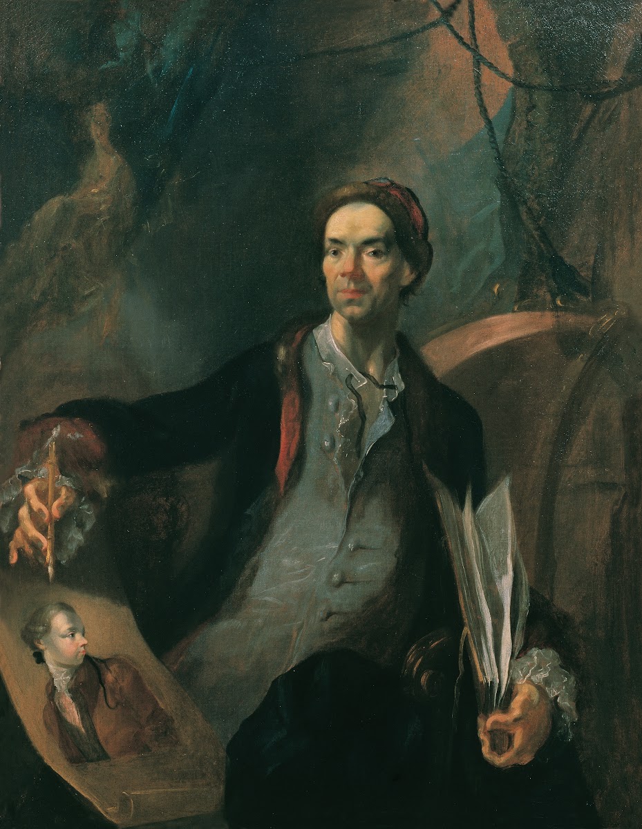 Künstlerbildnis sogenanntes Selbstbildnis 1767