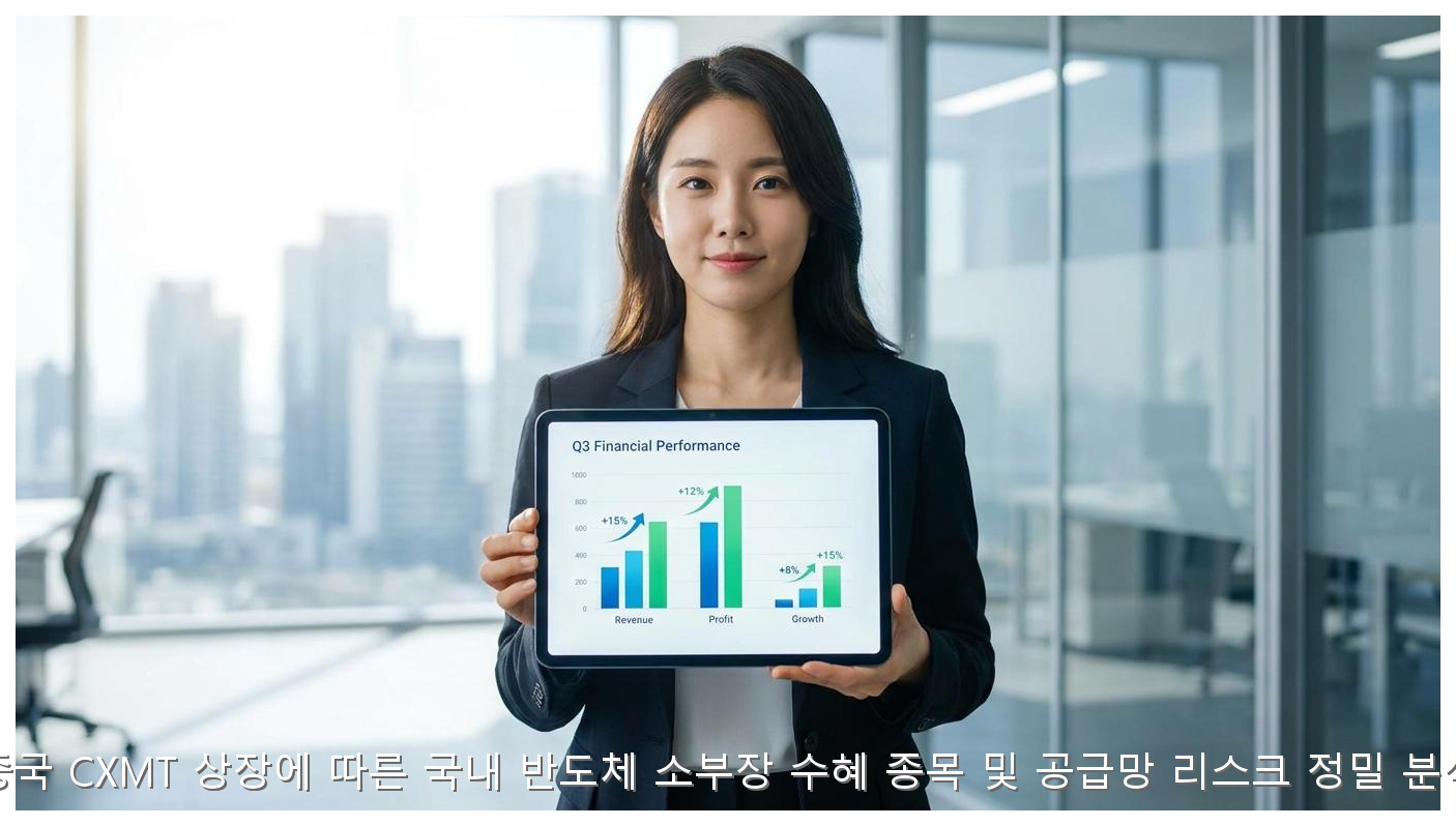 중국 CXMT 상장에 따른 국내 반도체 소부장 수혜 종목 및 공급망 리스크 정밀 분석 핵심 안내 및 분석 인포그래픽 (7)