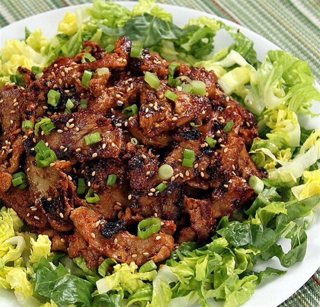 Thịt Heo Chiên Cay
