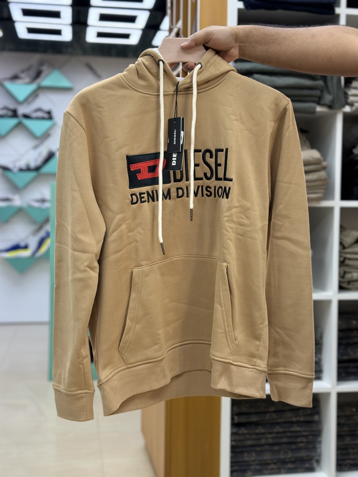 Diesel Hoodie Brown