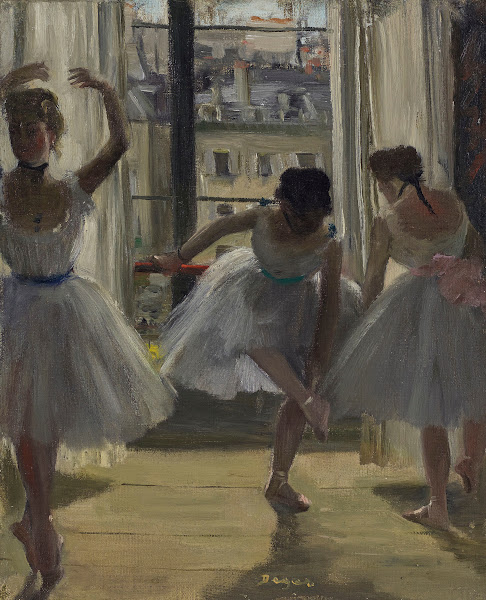Danseuses dans une salle dexercice Trois Danseuses 1873
