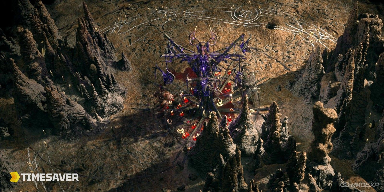 A Path of Exile 2 endgame Ritual altar, where Tribute is spent to earn the An Audience with the King fragment