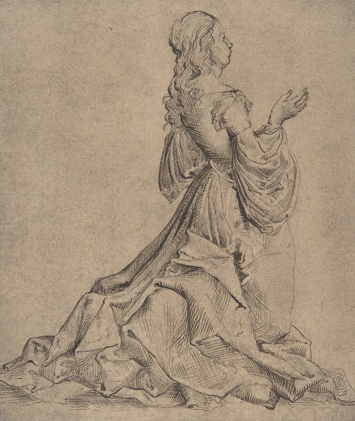 Kneeling Female Figure late 15thearly 16th century