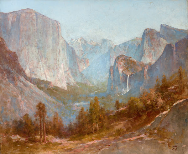 Yosemite Valley from Inspiration Point 1897