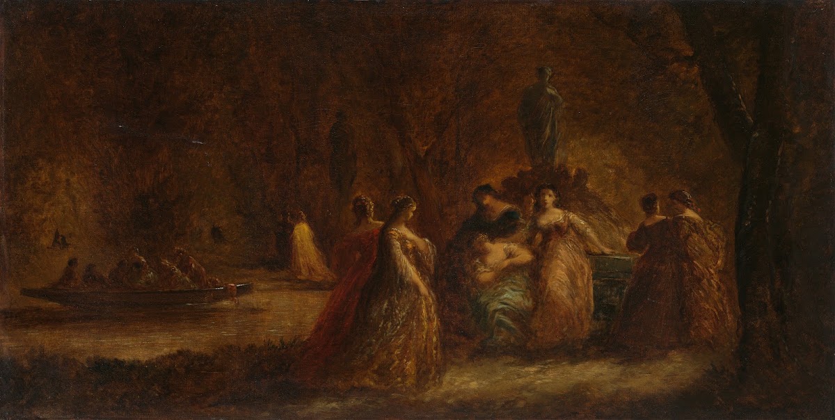 A Woodland Fête C 1853 1857