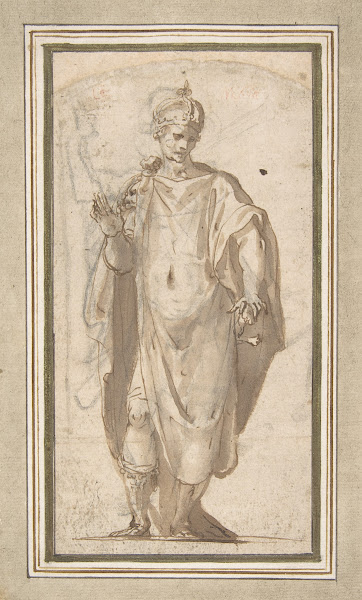 Standing Figure of a Warrior King 15361614