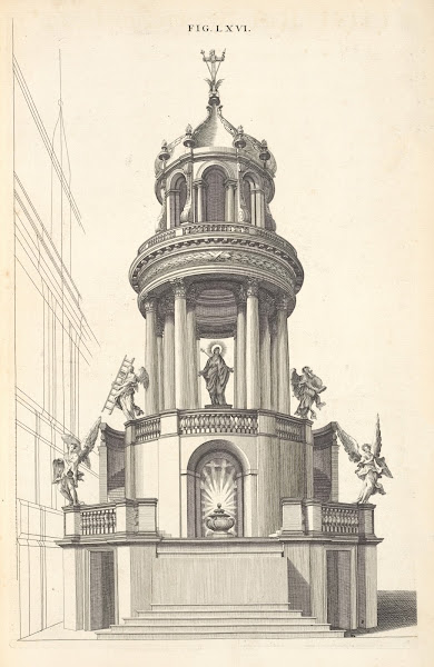 A circular design in perspective 1707