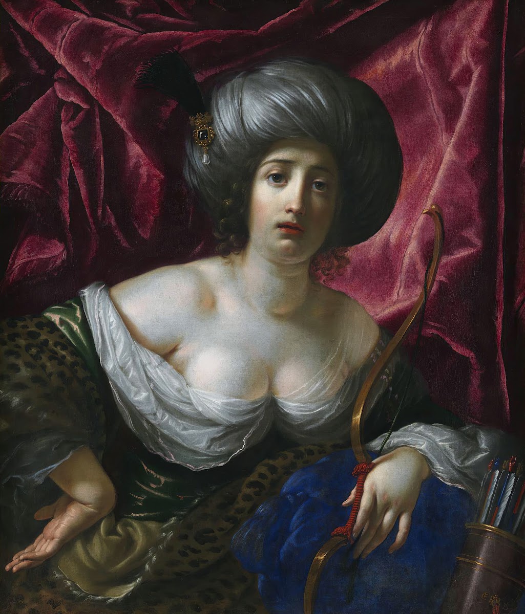 Woman Portrayed as the Goddess Diana 1639