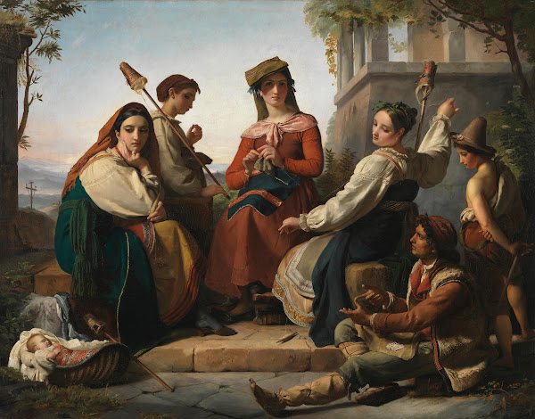 Die Spinnerinnen von Fondi 1845
