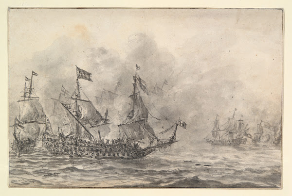 NavalBattle mid 17thcentury