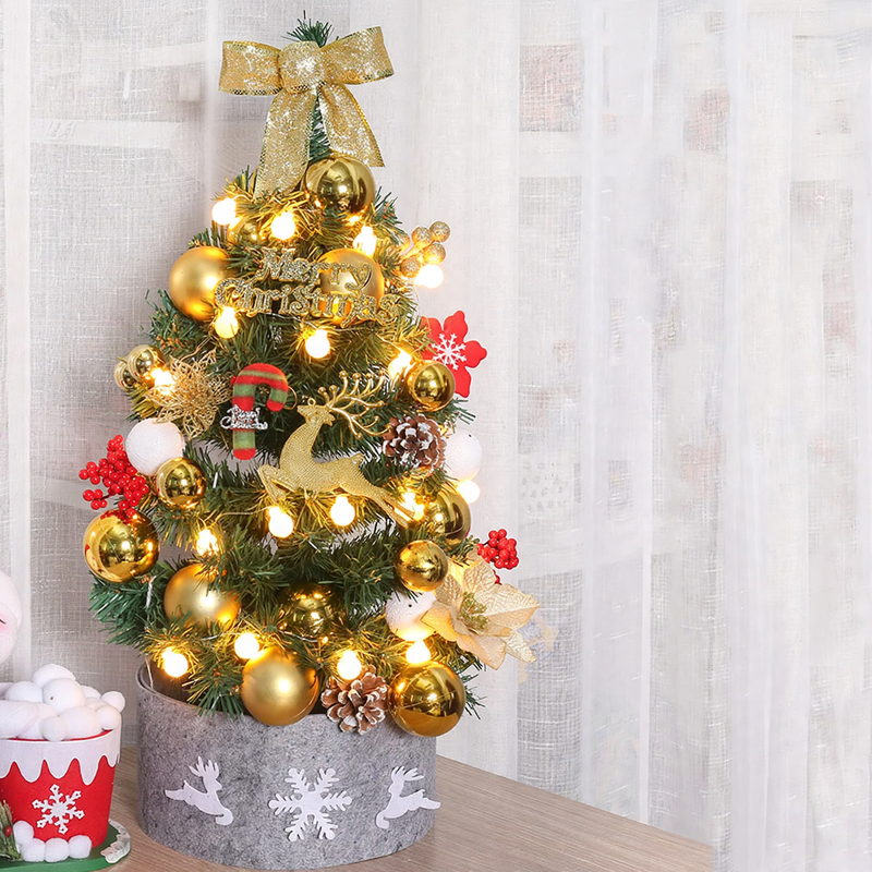 Mini Christmas tree set for the table