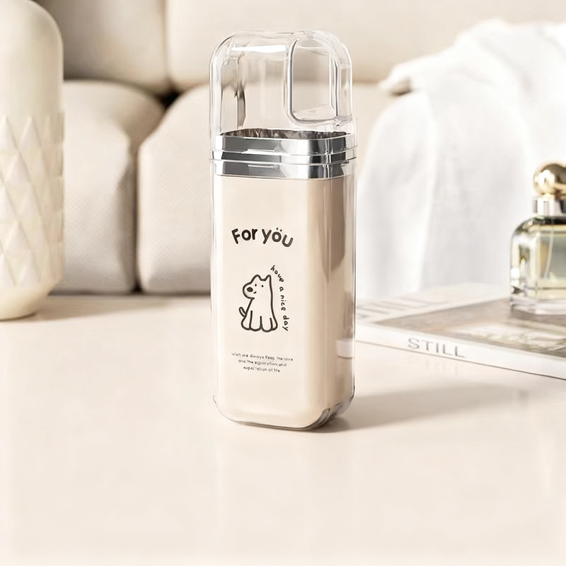 Tragbares Zahnpflege-Set aus Kunststoff