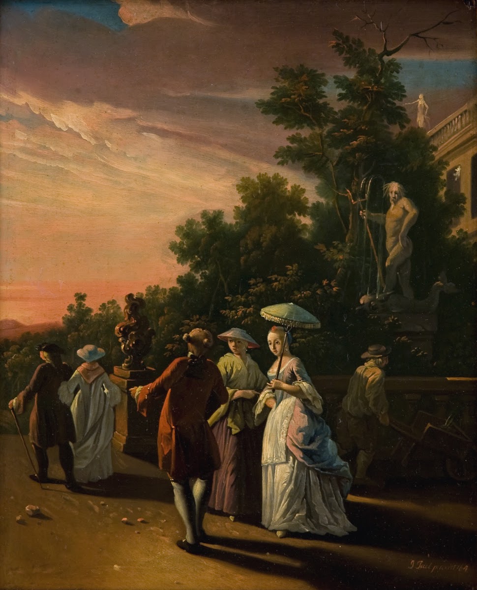Promenading in a Park 1764
