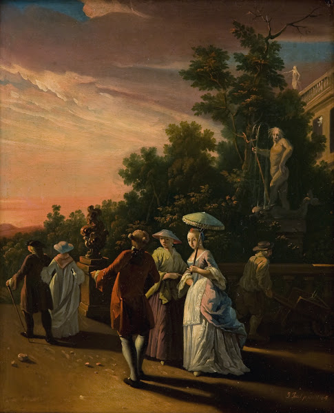 Promenading in a Park 1764