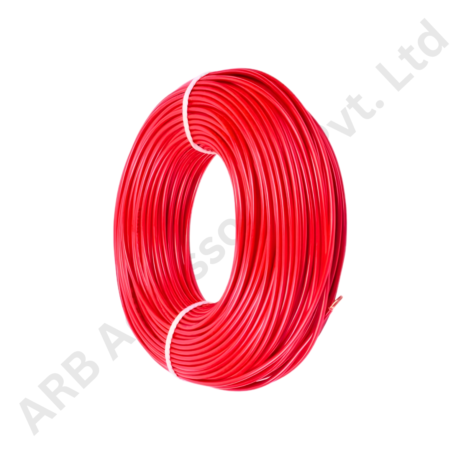 BATTERY DC WIRE 0.5SQMM RED ( 100 MTR ) (1093a)