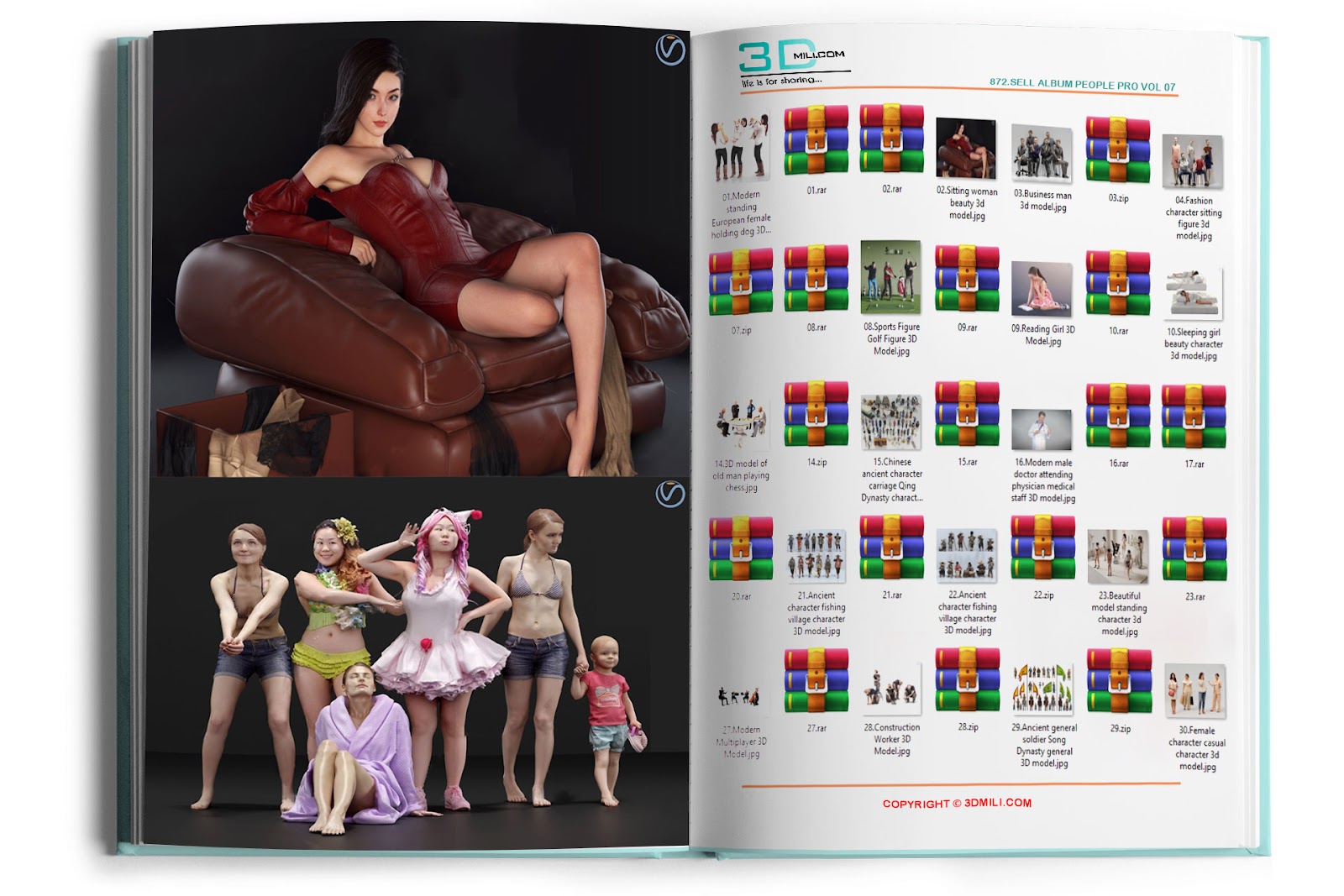 872.Sell Album People PRO Vol 07