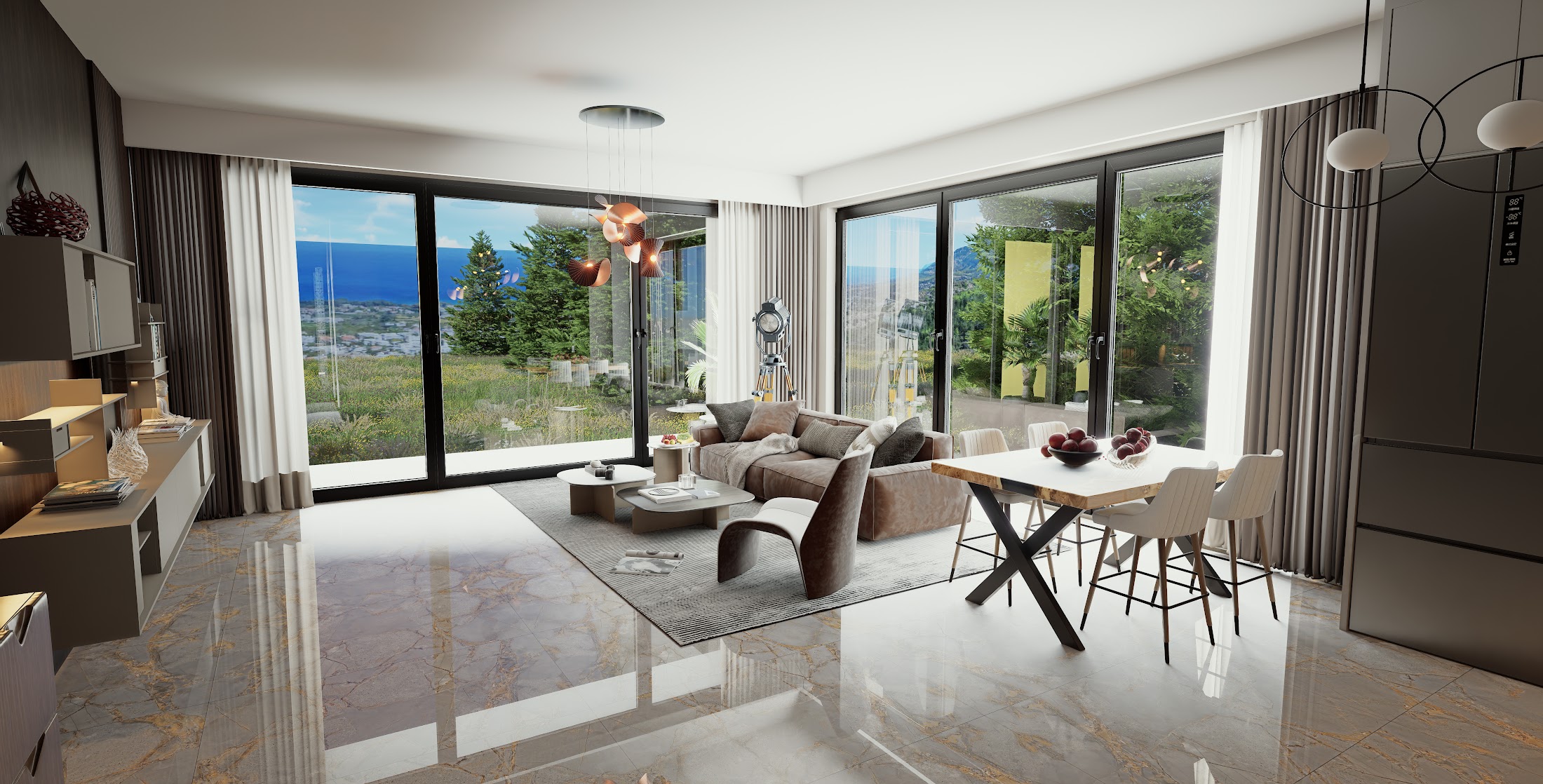 Bungalow Innenvisualisierung 1