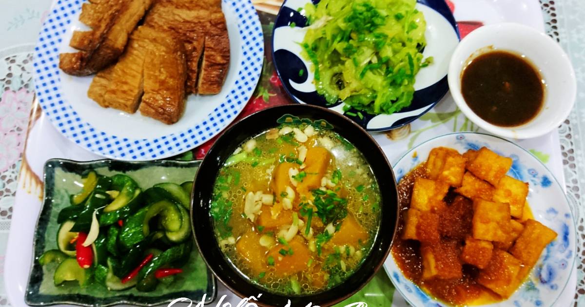 Cơm nhà đơn giản mà ngon 179 (cơm chay)