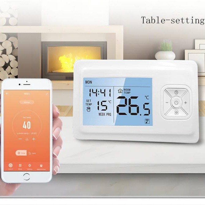 Zigbee thermostat for heating systems