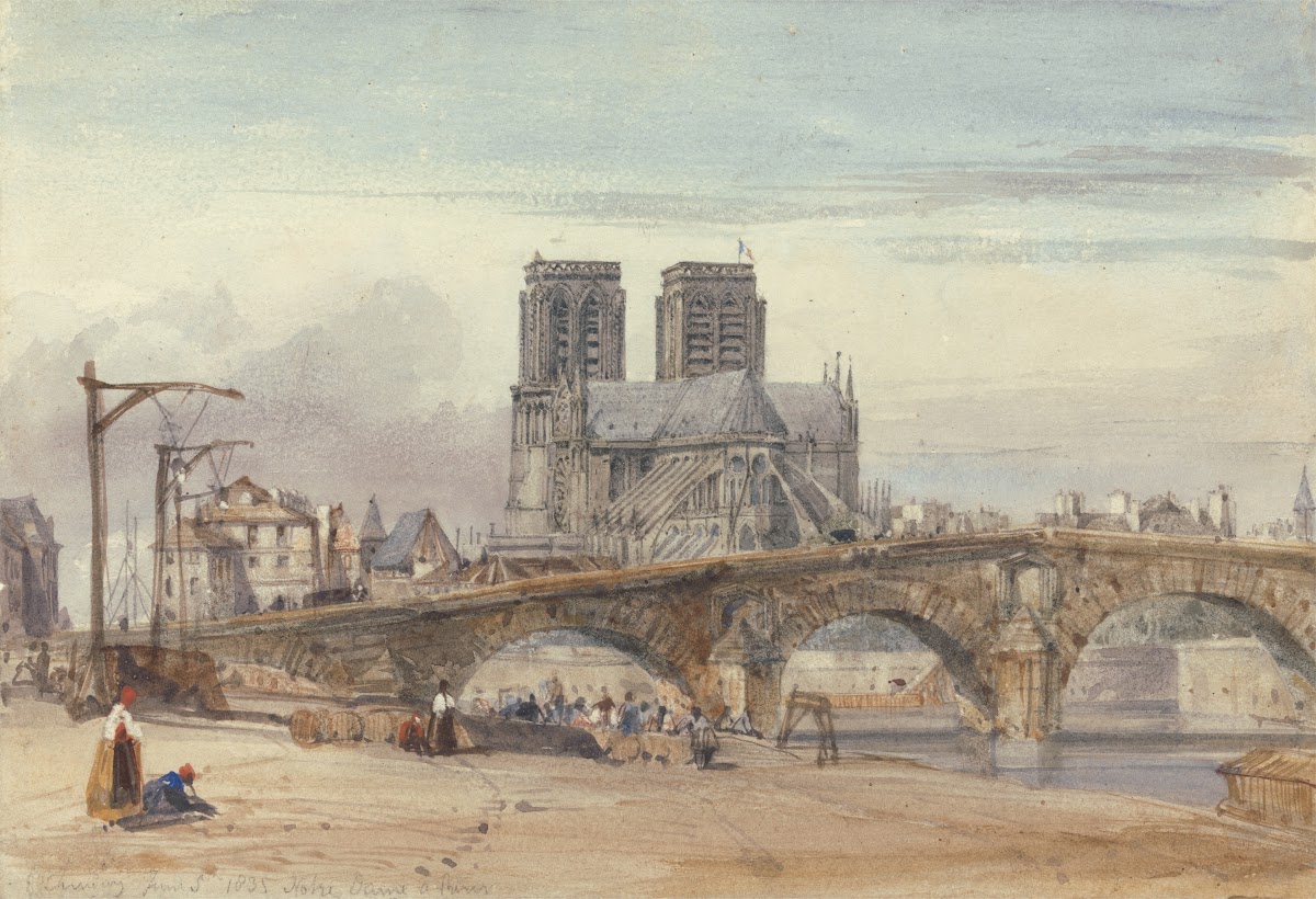 Notre Dame Paris 1835
