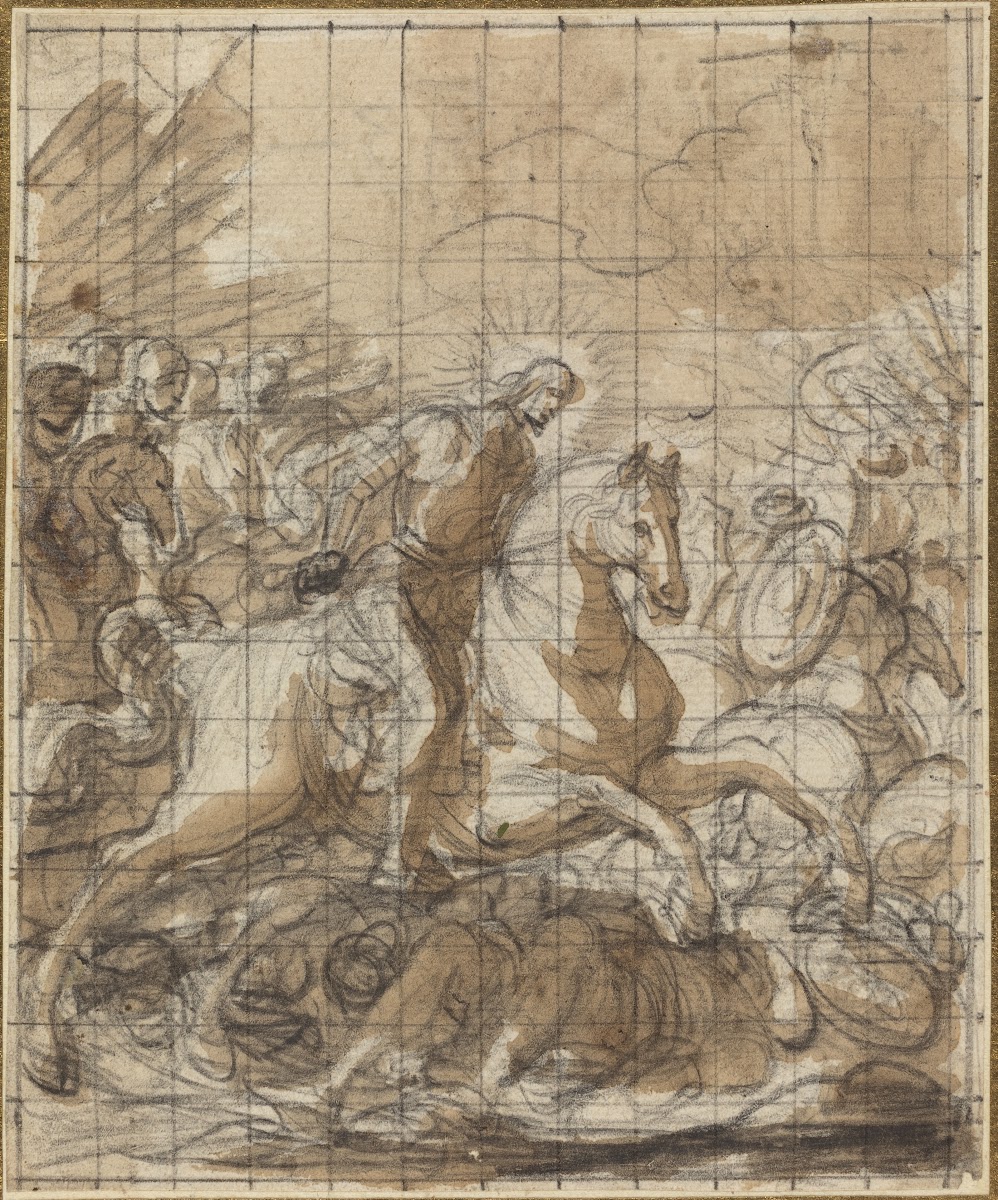 Saint James Defeating the Infidels 17th or 18th century