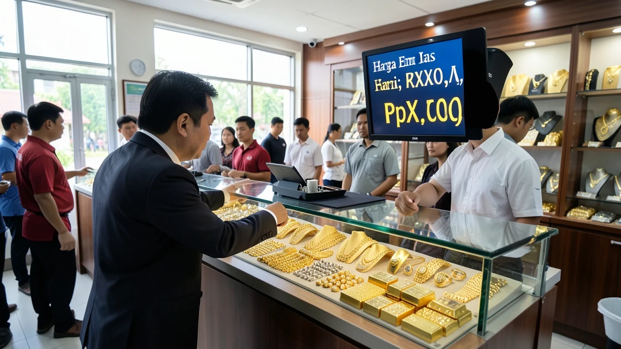 Harga Emas di Pegadaian Melonjak, Simak Update Terkini
