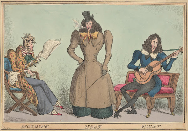 Morning Noon Night Dandy 1829