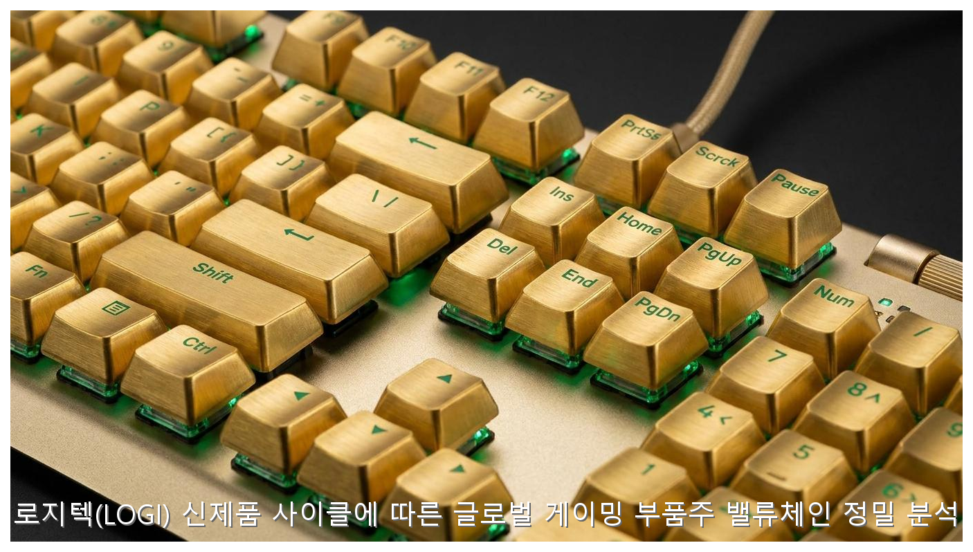 로지텍(LOGI) 신제품 사이클에 따른 글로벌 게이밍 부품주 밸류체인 정밀 분석 핵심 안내 및 분석 인포그래픽 (2)