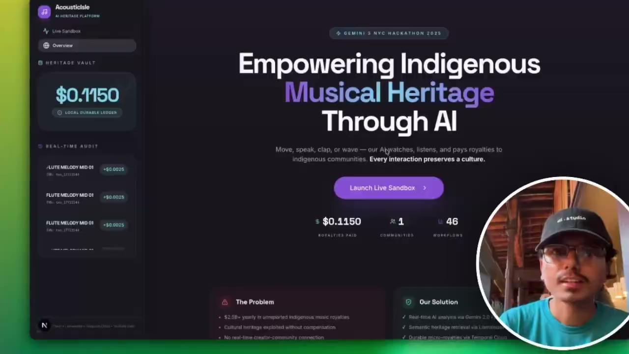 AcousticIsle AI project preview