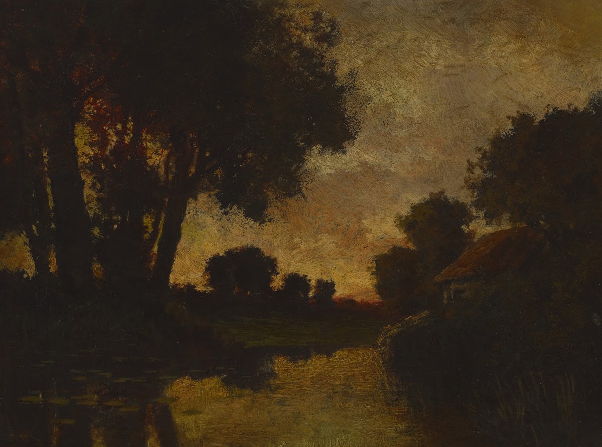 River atSunset ca188090