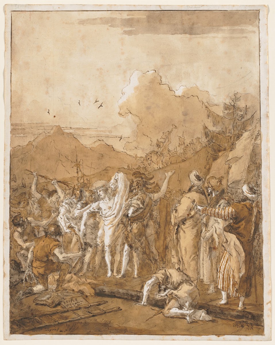 The Disrobing of Christ c 178590