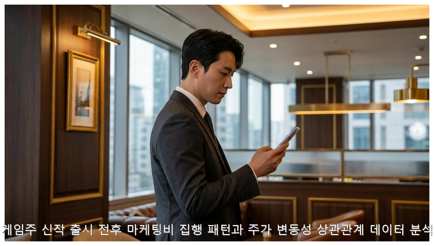 게임주 신작 출시 전후 마케팅비 집행 패턴과 주가 변동성 상관관계 데이터 분석 핵심 안내 및 분석 인포그래픽 (2)