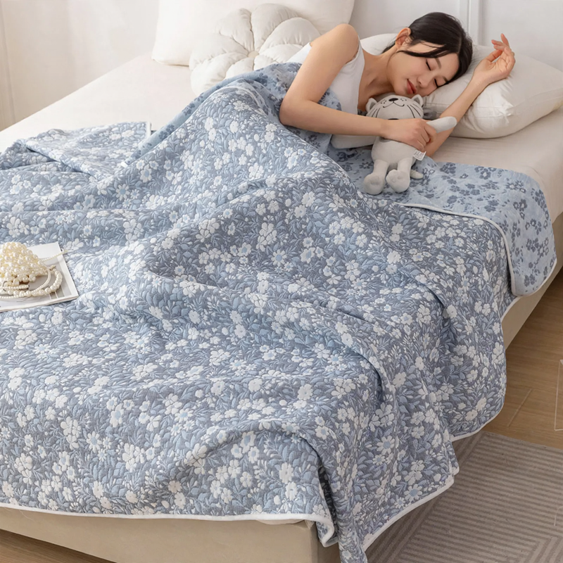 Cotton Muslin Blanket, 6-layer, versatile
