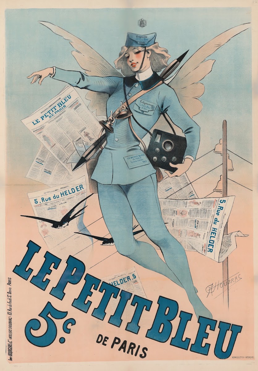 Le petit bleu de Paris 5c 1898