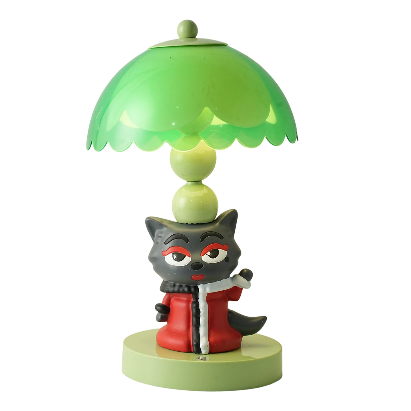 Cartoon Red Wolf Table Lamp