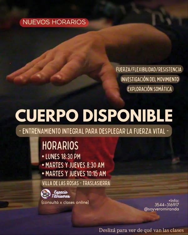 Cuerpo Disponible