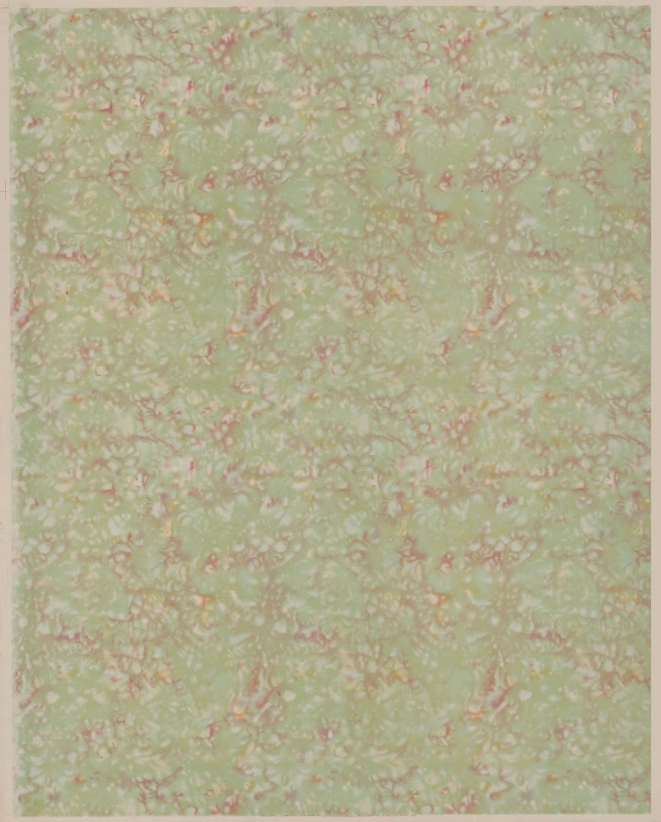 Opaline no 2284 green red yellow 1918