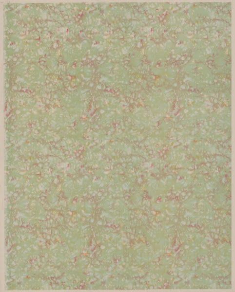 Opaline no 2284 green red yellow 1918