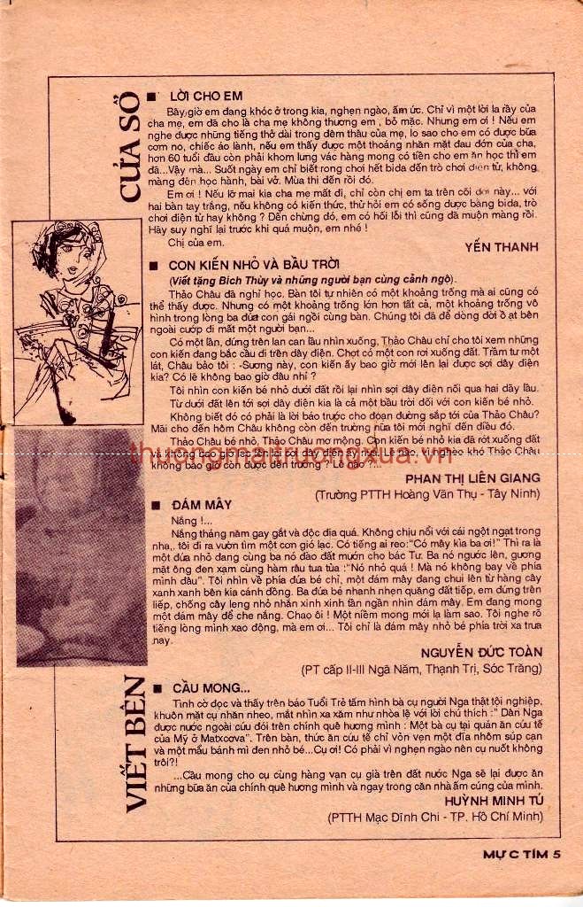 Truyện ngắn : Cô giáo vỡ lòng (1967) - Trang 5