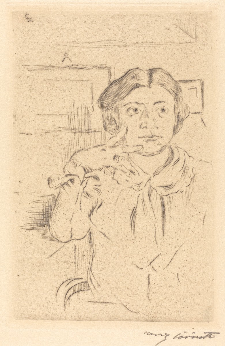 Wife of the Artist Gattin des Künstlers 1909
