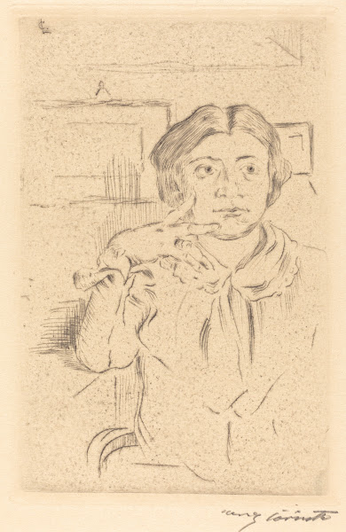 Wife of the Artist Gattin des Künstlers 1909