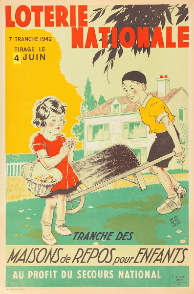 Loterie Nationale 7e Tranche 1942 Tirage Le 4 Juin Tranche Des Maisons De Repos